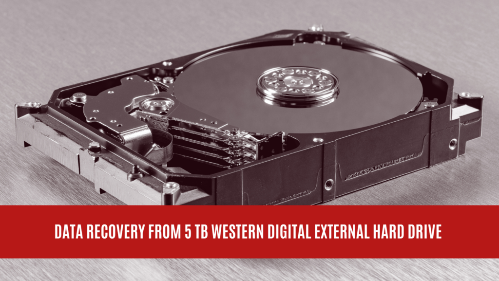 Data Recovery from 5 TB Western Digital External Hard Drive in Louisville