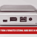 Data Recovery from a Formatted External Hard Drive in North Carolina